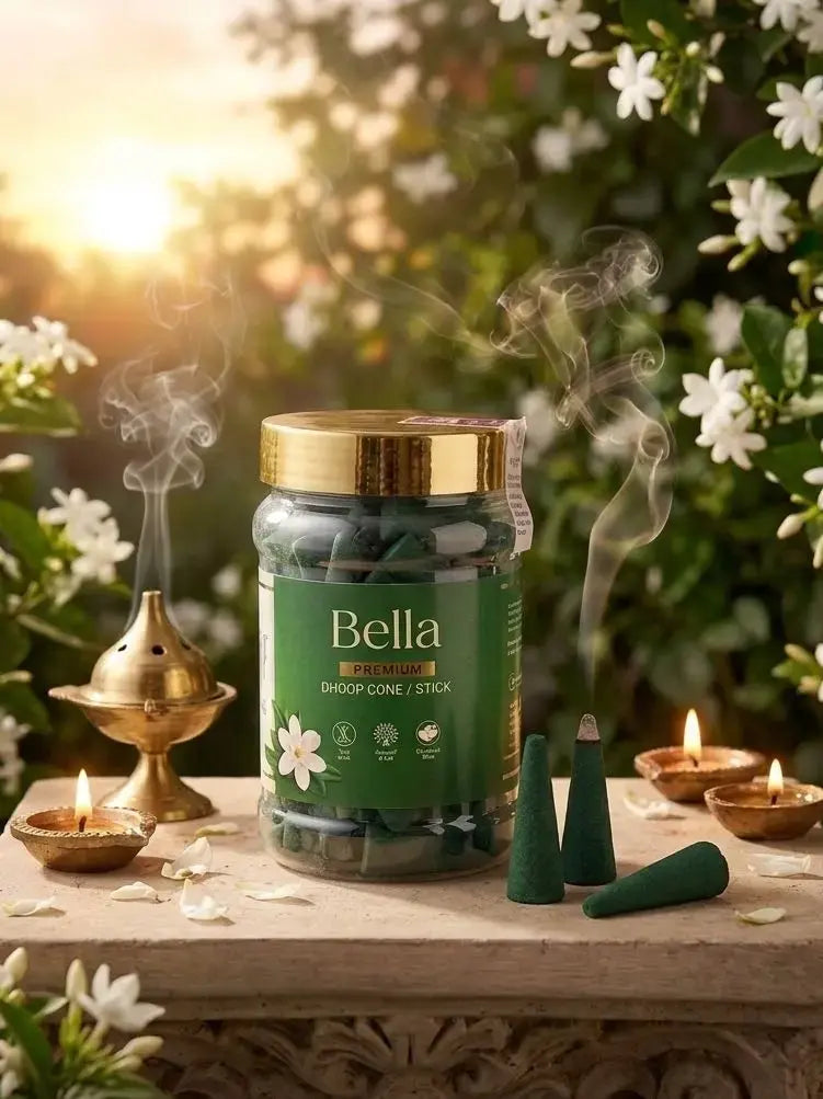 Vaigai Bella Dhoop Cone Jar
