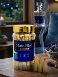 Vaigai Musk Blue Dhoop Cone Jar