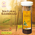 Natural Sambrani Jar