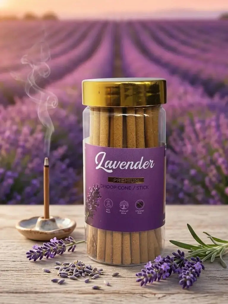 Vaigai Lavender Dhoop Stick