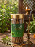 Tulasi Dhoop stick jar