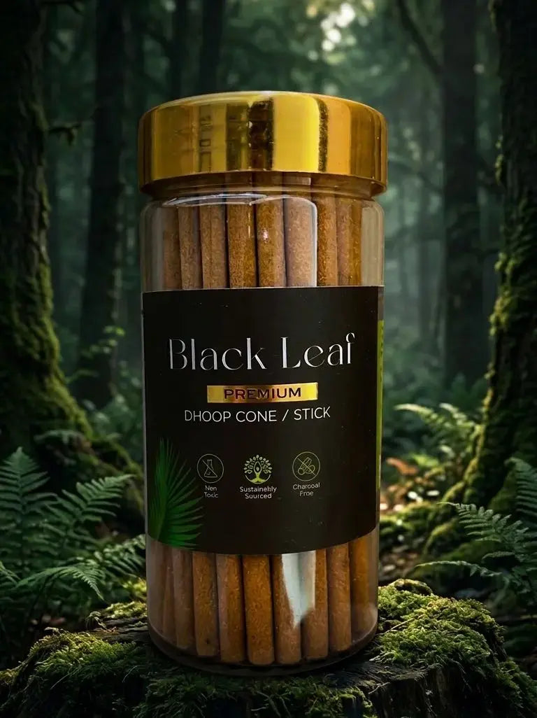 Vaigai Black Leaf Dhoop Stick