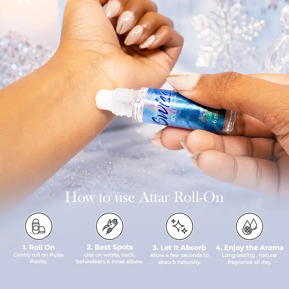 6ml Swizz Attar Vairis Rollon Perfume - 2