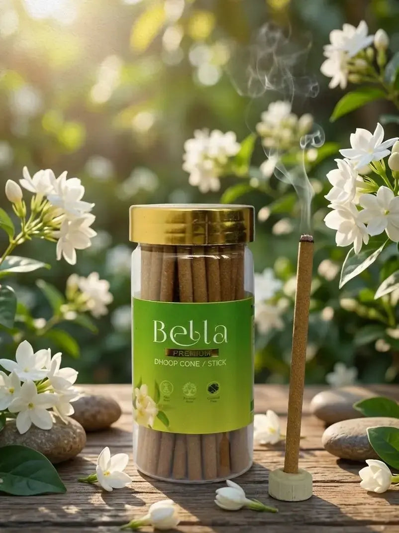 Vaigai Bella Dhoop Stick Jar